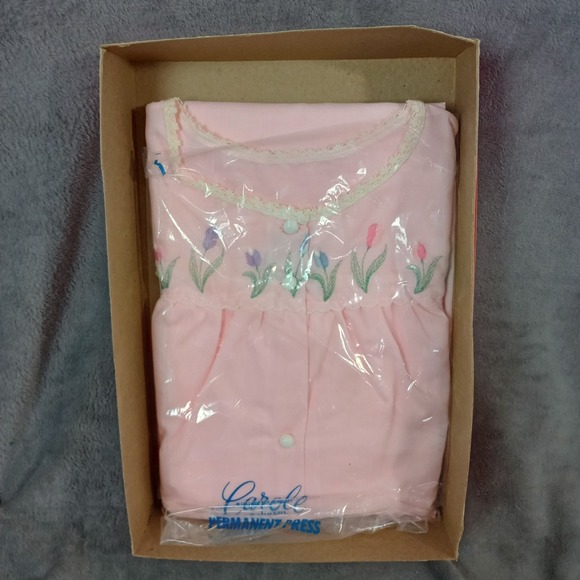 Carole Christian Other - Vintage Carole Pajamas Pink Large In Plastic Original Box In READ DESCRIPTION‎
